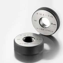 M27P1.0-GRIR2เกจวัดเกลียวมิลแบบละเอียดสำหรับวัดเกลียวนอกมาตรฐานญี่ปุ่น,Limit Screw Ring Gauge,M27x1.0 GRIR-2(Metric Fine,JIS Class2)Go-NoGo Set (Issoku)