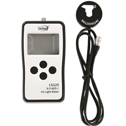 Linshang รหัส LS125-UVC เครื่องวัดแสงและปริมาณของแสงยูวี,UVC Light Meter 254nm UV bactericidal mercury lamp radiation Intensity Energy