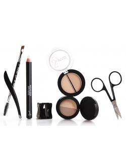 SIGMA :: Brow Expert Kit - Light ชุดแต่งคิ้วระดับมืออาชีพ มาพร้อมอุปกรณ์ที่จะทำให้การแต่งคิ้วของคุณเป็นเรื่องง่าย โทนสีสว่าง