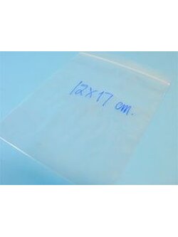 ถุงซิปล็อค PE ขนาด 12*17 cm (4.7*6.5นิ้ว)