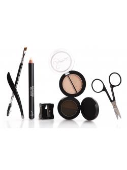 SIGMA :: Brow Expert Kit - Dark ชุดแต่งคิ้วระดับมืออาชีพ มาพร้อมอุปกรณ์ที่จะทำให้การแต่งคิ้วของคุณเป็นเรื่องง่าย โทนสีเข้ม
