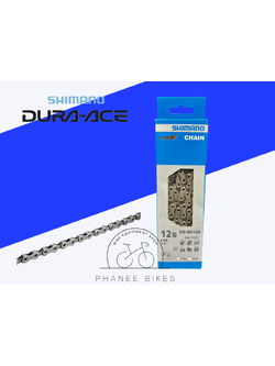 SHIMANO โซ่ จักรยาน 12 SPEED รุ่น CN-M9100 DURA ACE / XTR ของแท้ศูนย์ไทย