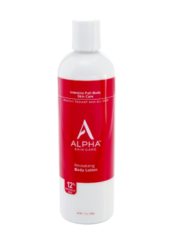 ALPHA HYDROX :: Revitalizing Body Lotion 12% AHA (12% AHA Silk Wrap Body Lotion) สำหรับทำให้ผิวกายขาว ลดสีผิวไม่สม่ำเสมอ