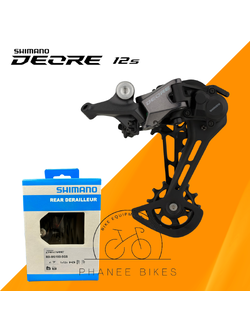 ตีนผี SHIMANO DEORE รุ่น RD-M6100-SGS, ขายาว 12-Speed