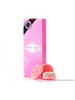 SIGMA :: Spa Solutions ชุดสปาทำความสะอาดผิว สีชมพูน่ารัก มี 3 ชิ้น แปรงซิลิโคนทำความสะอาด ซิลิโคนนวดผิว หินภูเขาไฟขัดผิว