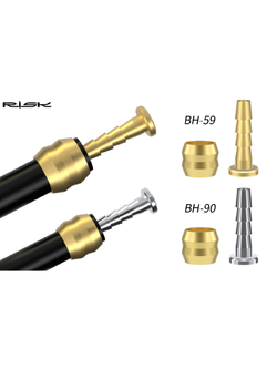RISK ตาไก่ อะไหล่ CONNECTING BOLT รหัส BH-59 / BH-90 สำหรับสายเบรค ดิสน้ำมัน Shimano