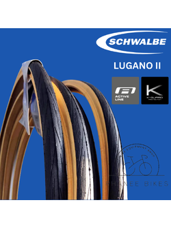 ยางนอกจักรยาน SCHWALBE LUGANO II ขอบลวด ขนาด 700×25C
