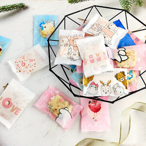 ถุงซีล แบบมีลายการ์ตูน แบบใส แบบขุ่น