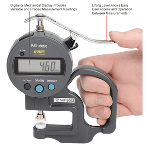 เกจวัดความหนา(Dial Thickness Gauges),CheckLine