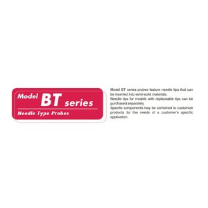 BT Series โพรบวัดอุณหภูมิปลายแหลม(Needle Type Probes),Anritsu