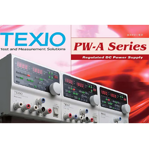 PW-A Series,เครื่องจ่ายไฟกระแสตรงแบบปรับค่าได้หลายเอาต์พุต(Multi-Output Regulated DC Power Supplies),Texio