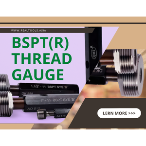 เกจวัดเกลียวเรียวมาตรฐานอังกฤษ(BSPT)–British Standard Pipe Taper(R)