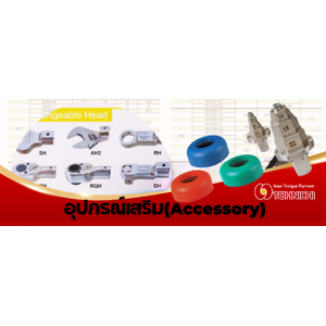 หัวเปลี่ยนประแจและอุปกรณ์(Interchangeable Heads,Accessories),Tohnichi