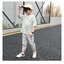 ชุดเซ็ตเด็กชาย เสื้อยืดลายขวาง+กางเกงขายาว