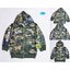 เสื้อกันหนาวลายทหารสีเขียว