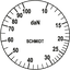 Hans-Schmidt รุ่นDNW-100Kเครื่องวัดค่าความตึงเส้นลวด,Tension Meter,Tension range:10～100daN