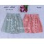 กระโปรงลูกฟูกสีชมพู Mini skirt