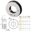 Sokuhansha(SHS) รหัส D 46.8-0015 ริงเกจวัดความโตนอกมาตรฐานความแม่นยำสูง, Steel master ring gauge,58～62±2hrc, thickness: 20mm ,outside diameter:φ 85 mm, φ 46.8 ±0.0015