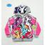 เสื้อกันหนาวลายโพนี่สีชมพูเทา My Little Pony *ลิขสิทธิ์แท้*
