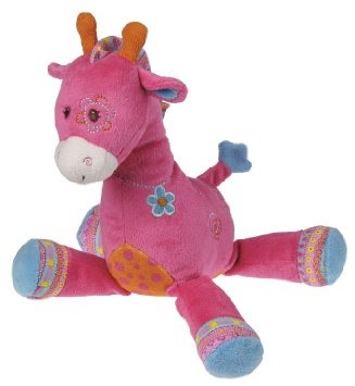 Jasmine Giraffe Wubbanub Pacifier Toy By Wubbanub, USA จุกหลอก Wubbanub ยีราฟชมพู จัสมิน