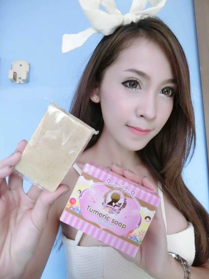 สบู่ขมิ้นกลูต้า (Tumeric Soap)
