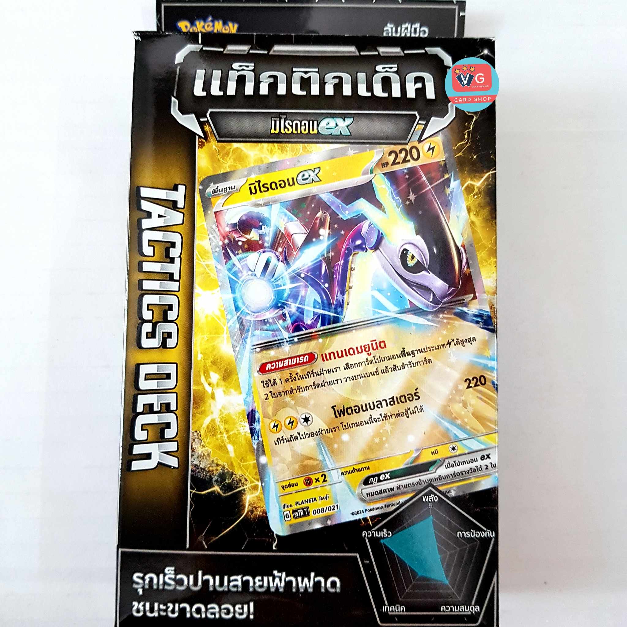 Pokemon แท็กติกเด็ค Tactics Deck Starter Deck เด็คพร้อมเล่น การ์ดเกมโปเกมอน