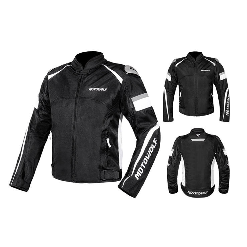 เสื้อการ์ด MOTOWOLF รุ่น Airflow 0509B ระบายอากาศได้ดีมาก
