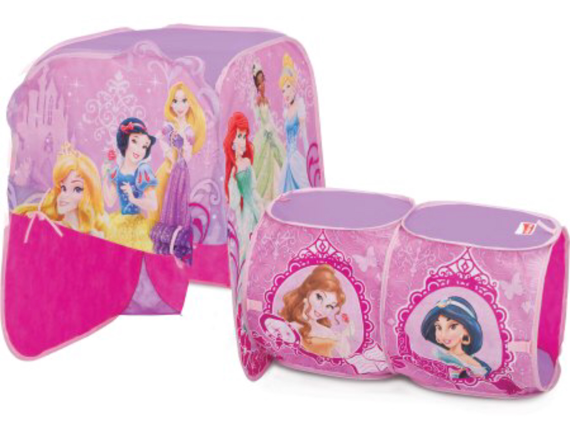 เต้นท์เด็กเล่นพร้อมอุโมงค์ ผจญภัย ลายเจ้าหญิงดิสนี่ย์ Disney Princess Adventure Hut ราคา 1590 บาท
