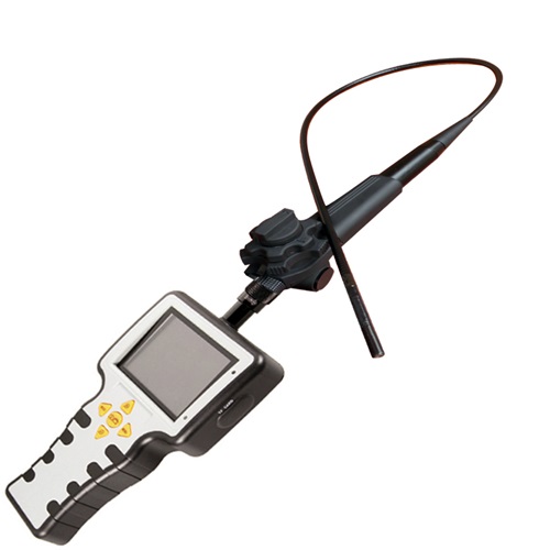 YKndt Industry Endoscope with 7.0mm camera lens, 3.5'' LCD, 4-way, 1m/2m/3m testing cable 1. CE, RoHS is compliant
