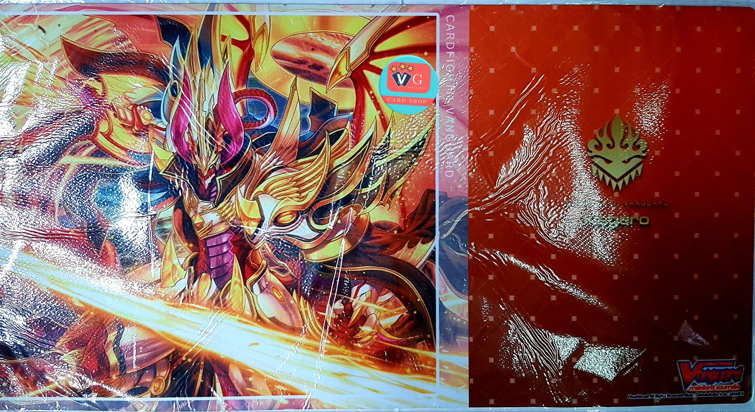 เพลแมท เดอะครอส คาเงโร่ Playmat IF Vol.2 The X Vanguard แผ่นรองเล่น สนามเล่นการ์ดแบบยาง แวนการ์ด