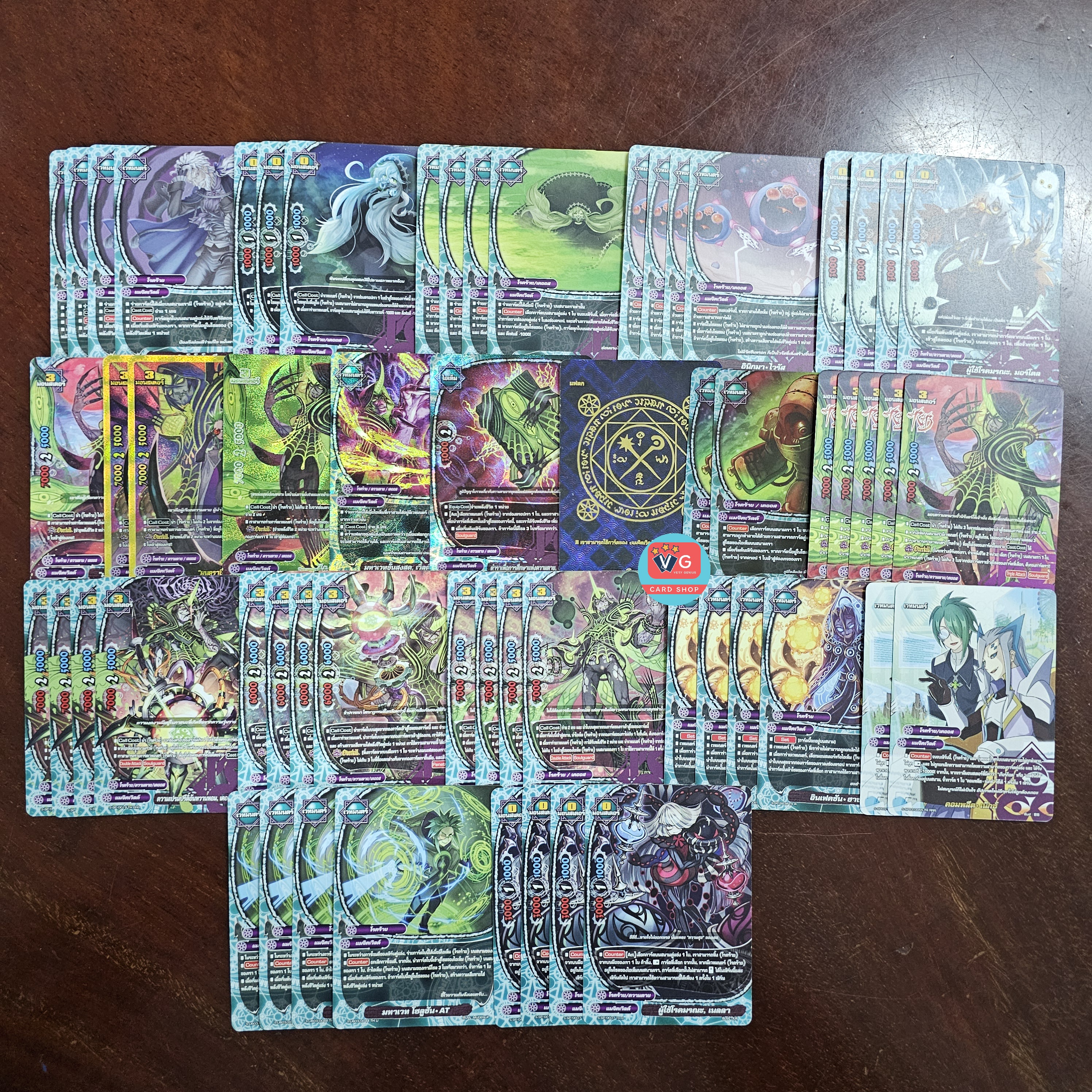 Final Premium Set พร้อมกล่องแม่เหล็ก + ซองบัดดี้ไฟท์ + ซองคลุม + ที่นับพลัง ชุดสุดท้ายเด็คแมจิค โรคร้าย ฟอย8ใบ เล่นได้เลย