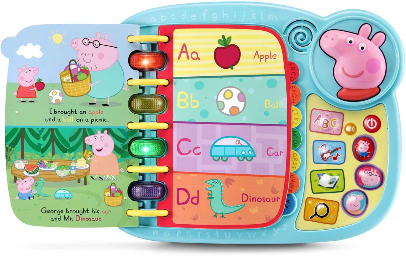 หนังสือกิจกรรมVTech Peppa Pig Learn and Discover Book, Great Gift for Kids ราคา : 1250 บาท