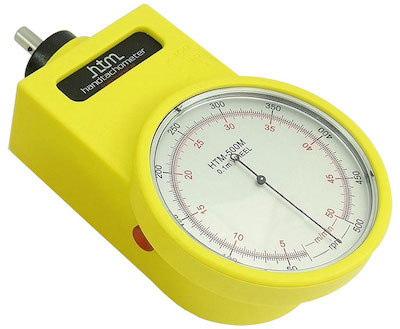 HTM-500F-ATEX Certified Hand-Held Mechanical Tach, complete Kit,6"Circumference 30～50000rpm,15～25000ft/min