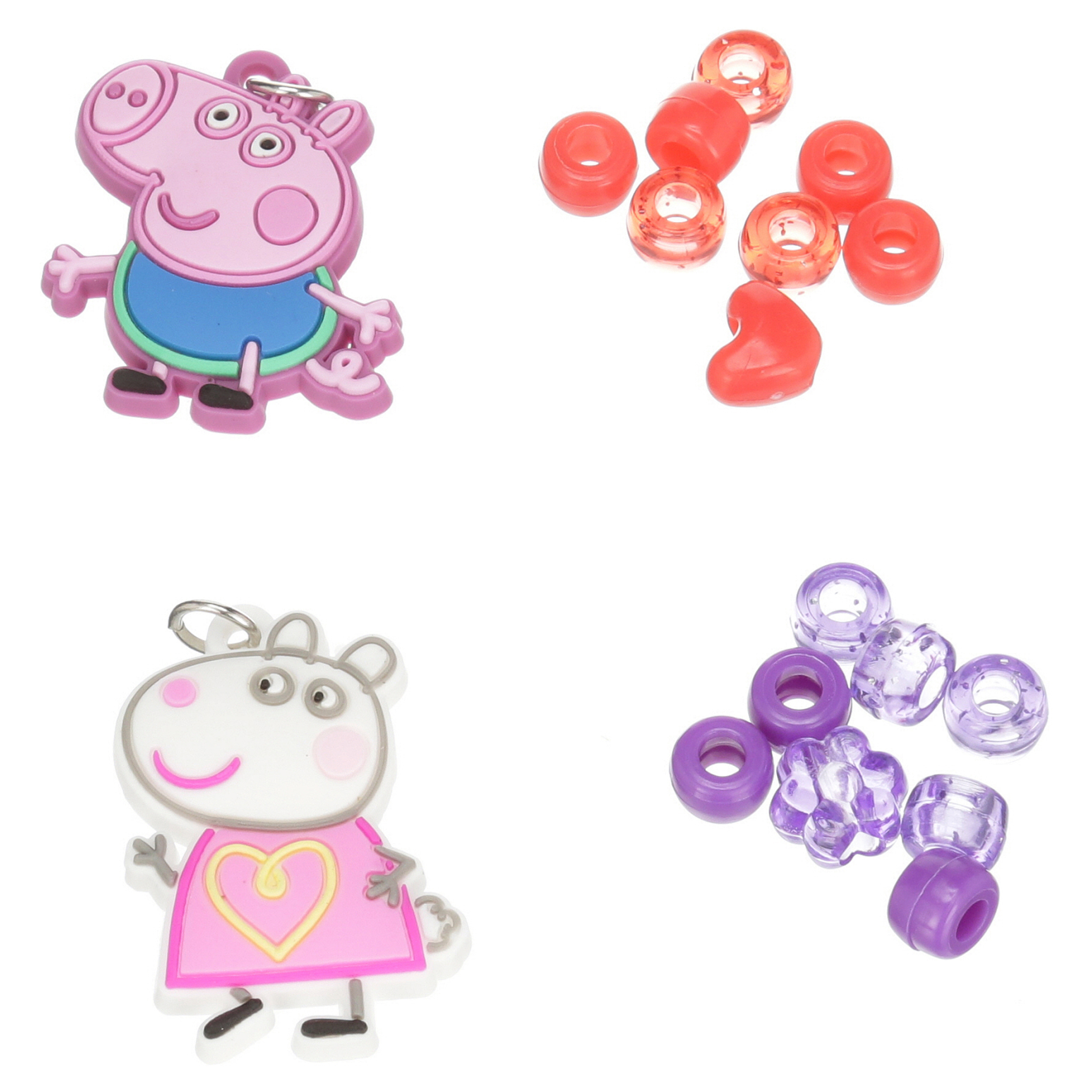 Nickelodeon Peppa Pig Plastic Necklace Activity Set ชุดร้อยสร้อยคอลูกปัด