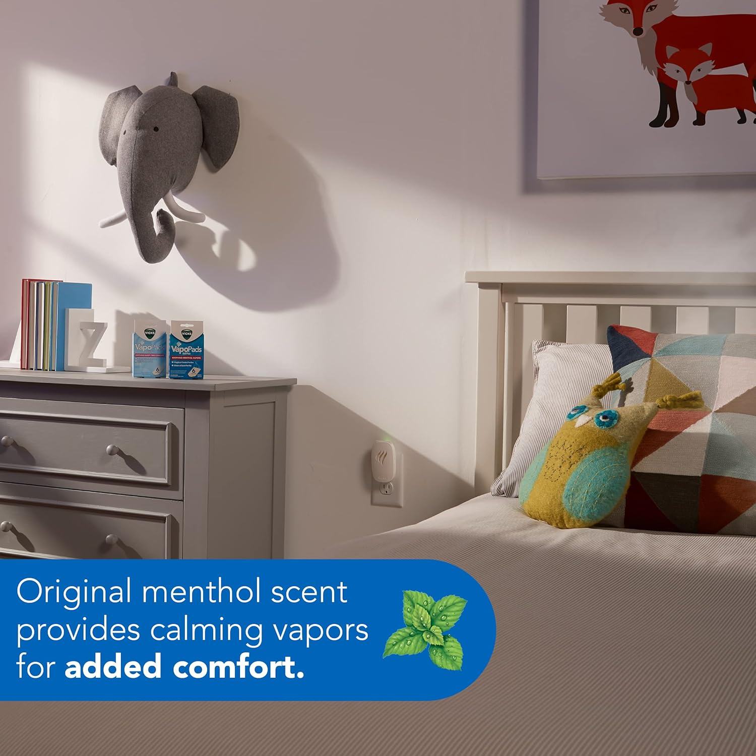 นำเข้า🇺🇸 แผ่น refill สำหรับใส่เครื่อง Vicks กลิ่น Soothing Menthol VapoPads, 20 Pack แผ่น