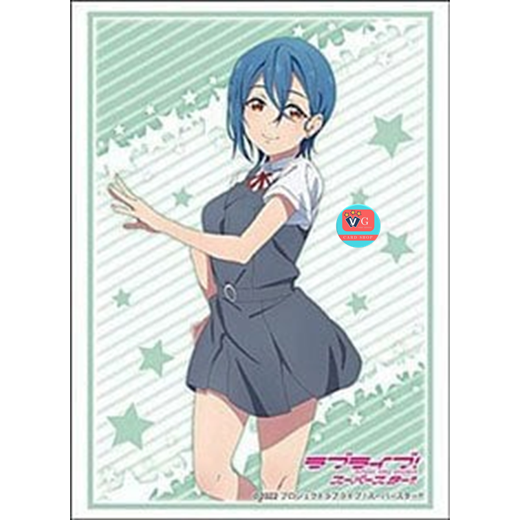 Bushiroad Sleeve Collection HG Vol.3512 Love Live! Superstar!! Wakana Shiki Summer School Uniform Ver. (Card Sleeve) ซองใส่การ์ด สลีฟบัดดี้ไฟท์ โปเกมอน 75ใบ