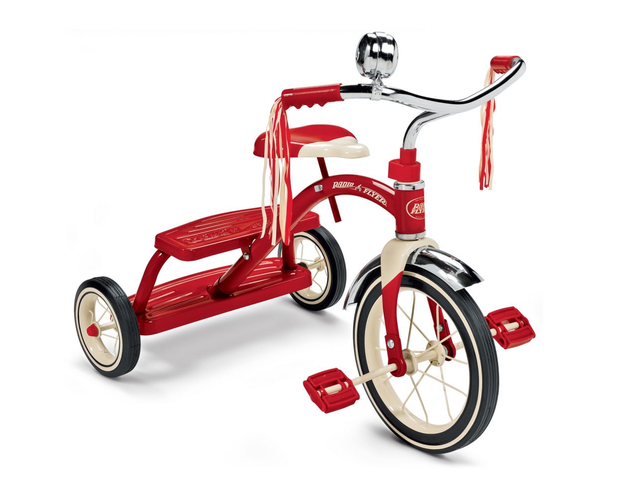 รถจักรยานสามล้อ Radio Flyer รุ่น Classic Red Dual Deck Tricycle สีแดง