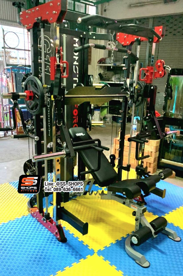 Jammer Arms แจมเมอร์ อาร์ม อุปกรณ์เสริมใช้กับ Smith Machine MONSTER FORCE G11 สมิทแมชชีนG11