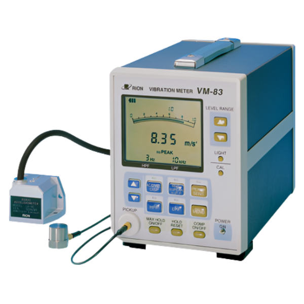 Rion รุ่น VM-83 เครื่องวัดความสั่นสะเทือนสำหรับงานทั่วไป,General-purpose vibration meter