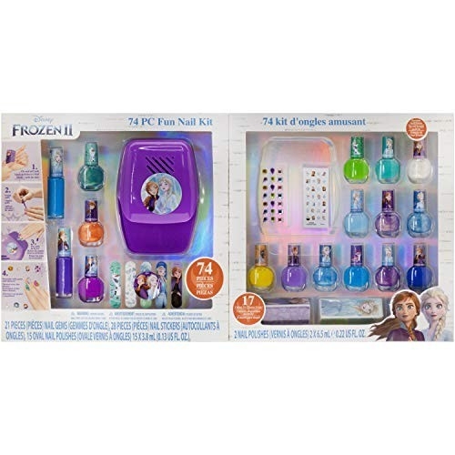 ทาเล็บเป่าลมTownley Girl Disney Frozen Mega Nail Set with Nail Dryer Foldable Gift Set for Parties, Sleepovers and Makeovers ราคา : 1090 บาท