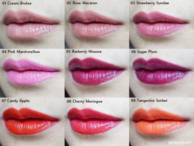 VELVET MATTE LIP DEFINER Summer Ice Cream Party Mille ลิปสติกมาในรูปแบบดินสอแบบหมุน
