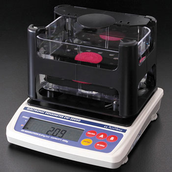 AlfaMirage รุ่นEW-300SGเครื่องวัดความหนาแน่นและความถ่วงจำเพาะ,Electronic Densimeter resolution,Capacity:0.01～300g