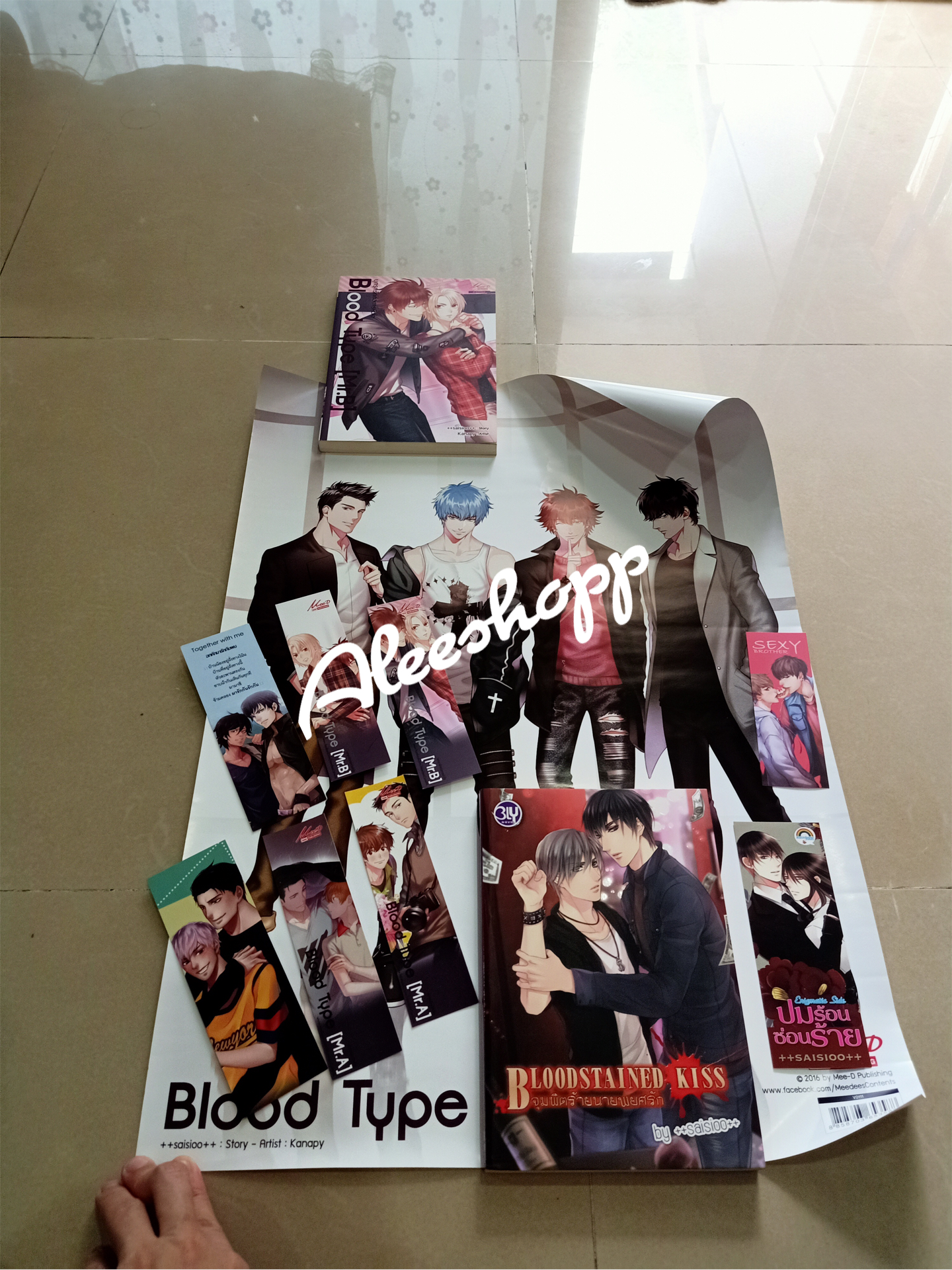 นิยายแต่ง บุกรุกรักก่อการหัวใจ + จุมพิตร้ายนายพยศรัก + โปสเตอร์