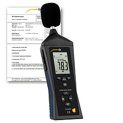 PCE รุ่นMSM-4-ICA incl. ISO Calibration Certificateเครื่องวัดระดับความดังของเสียงเดซิเบลDecibel Meter
