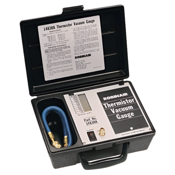 Robinair รุ่น14830Aเกจวัดสุญญากาศแสดงผลแบบดิจิตอล,Thermistor Vacuum Gauge,Meas.range:25,000～50microns