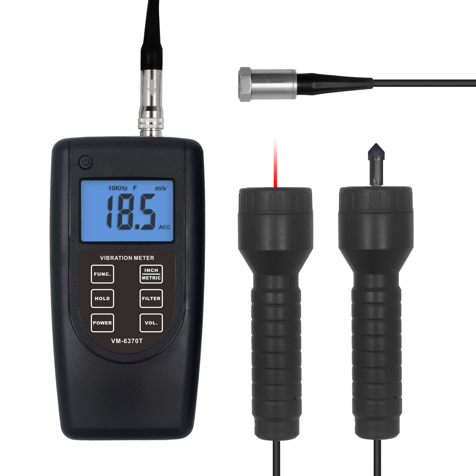 Landtek รุ่นVM-6370TVibration tachometer