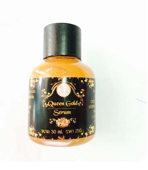 Queen Gold Serum เซรั่มทองคำคอลลาเจน (หัวเชื้อผิวขาว by Snow Queen)