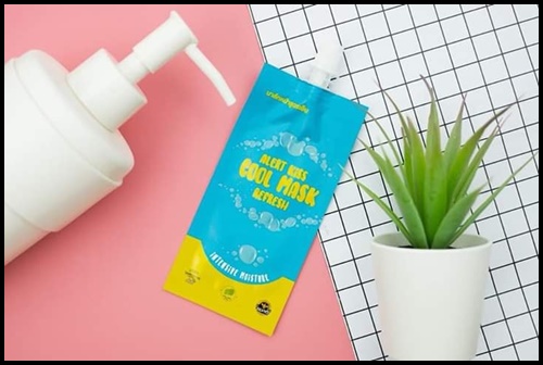คูลมาส์ก มาส์กหน้าสูตรเย็น Alert Kiss Cool Mask Refresh