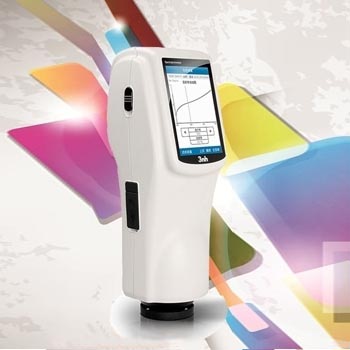 3nh รุ่นNS-808เครื่องวัดค่าสีของสัญญาณไฟจราจรขนาดพกพาสะดวกPortable Spectrophotometer/Aperture:∅8mm,Geometry:45°/0(400～700nm:10nm)