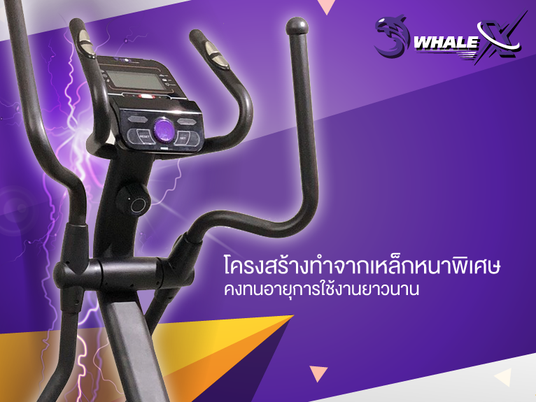 Elliptical เครื่องเดินวงรี V-Tech รุ่น WHALE-XE ลดเพียบ! ติดต่อ